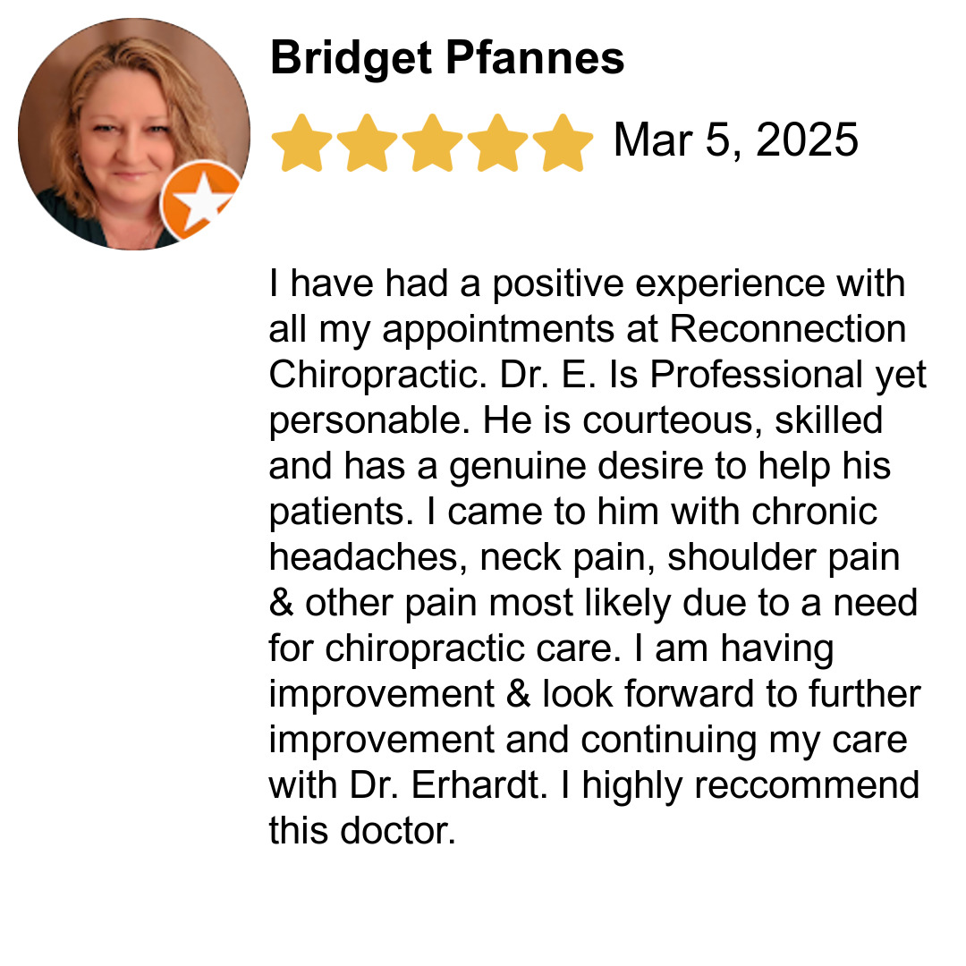 Bridget's Google Review Screenshot